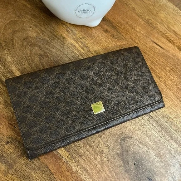 CELINE MACADAM LONG BIFOLD WALLET - Picture 14 of 14